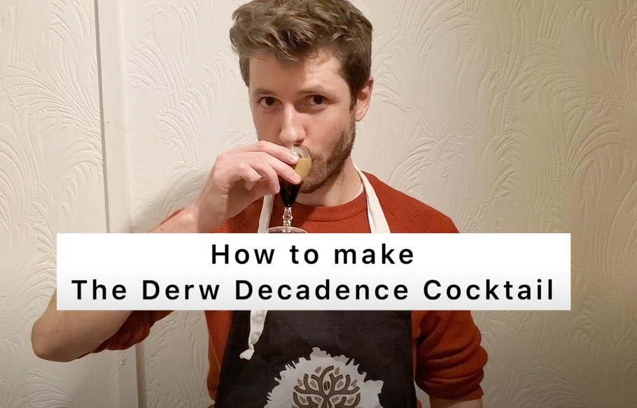 The 'Derw Decadence' Cocktail and loads of other exciting stuff!