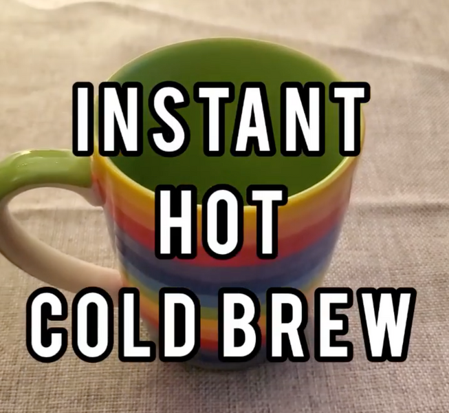 Derw Instant Coffee - Hot Cold Brew