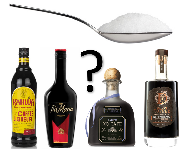 How much sugar? A coffee liqueur comparison