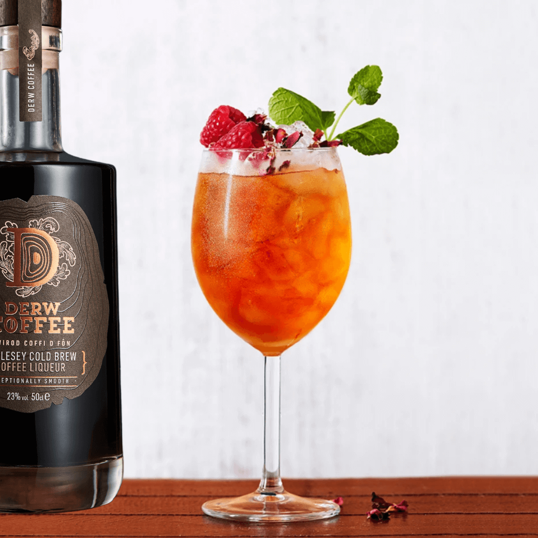 Spring Fizz Coffee Liqueur Cocktail – Derw Coffee