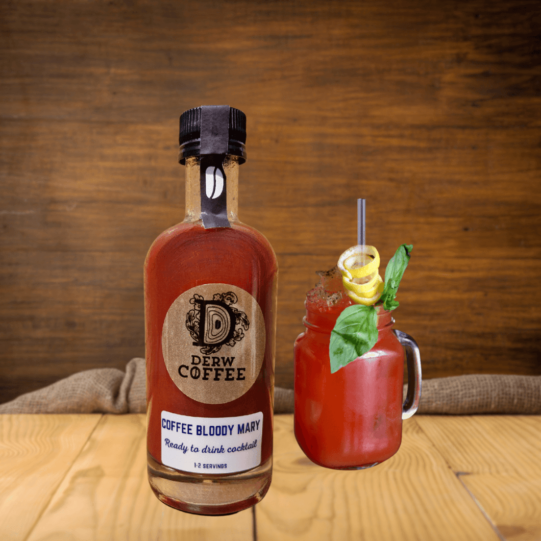 Coffee Bloody Mary Cocktail: 1-2 serves