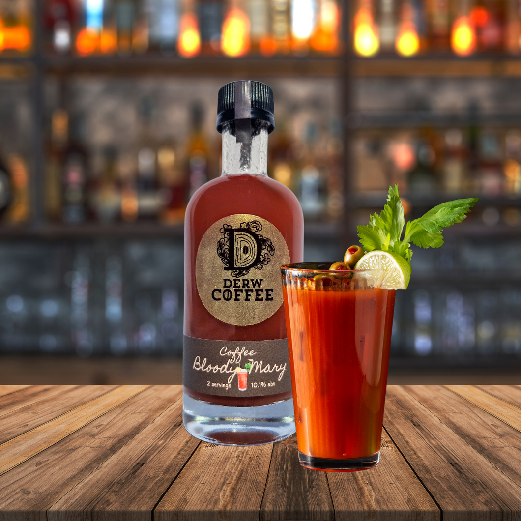 Coffee Bloody Mary Cocktail: 2 serves