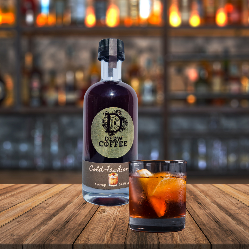 Cold Fashioned Cocktail: 3 serves