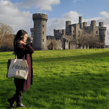 Load image into Gallery viewer, Tote Bag Large Capacity Derw Welsh Pronunciation
